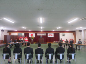 安全祈願祭・内定式を行いました。